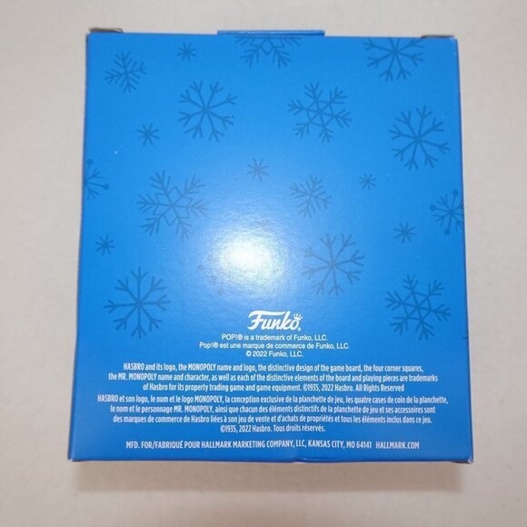 Mr. Monopoly Christmas Tree Ornament Hallmark Funko POP! Walmart Exclusive NEW - Picture 7 of 7